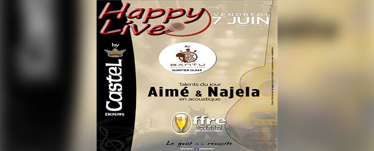 CASTEL BEER VOUS INVITE AUX HAPPY LIVE !