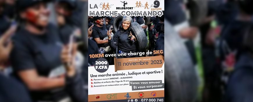 XXL Energy : Les « plus puissants » à l’épreuve de la 9ème édition de la Marche Commando