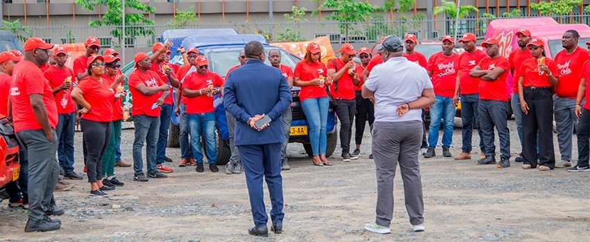 Opération d’impact visibilité à Libreville : Un succès pour SOBRAGA et les points de vente